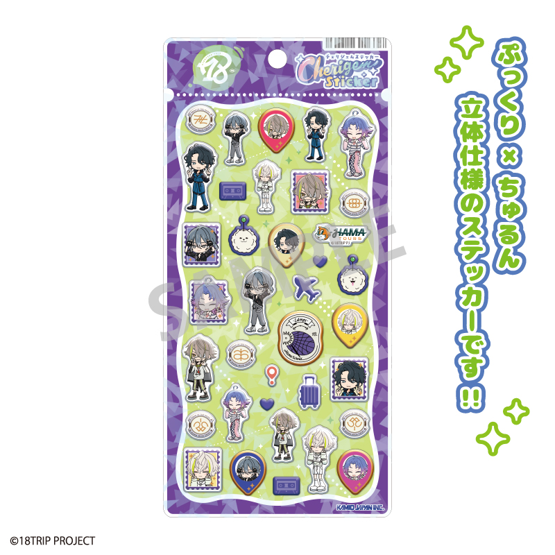 【カミオジャパン】18TRIP Cherigem Stciker L4mps