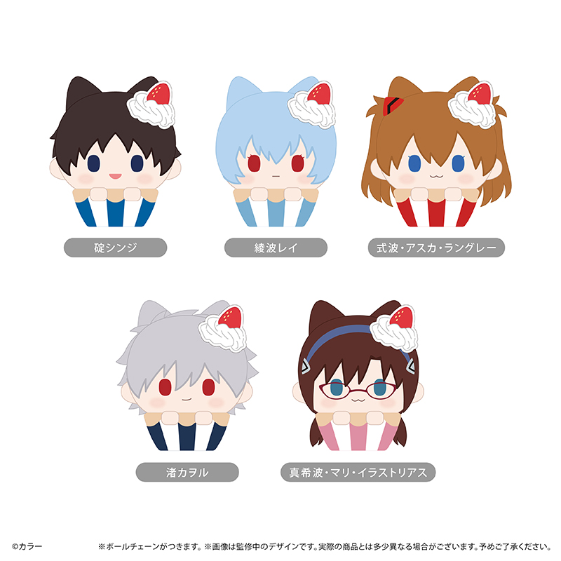 【タピオカ】エヴァンゲリオンシリーズ カップケーキたぴぬい 1BOX入数：5