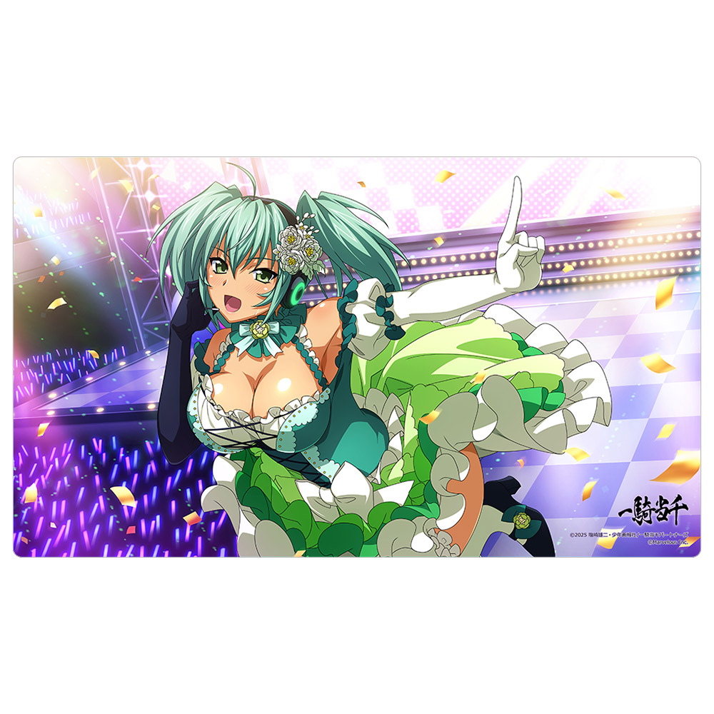 【カーテン魂】一騎当千 ラバーマット（呂布奉先/栄光のスター）