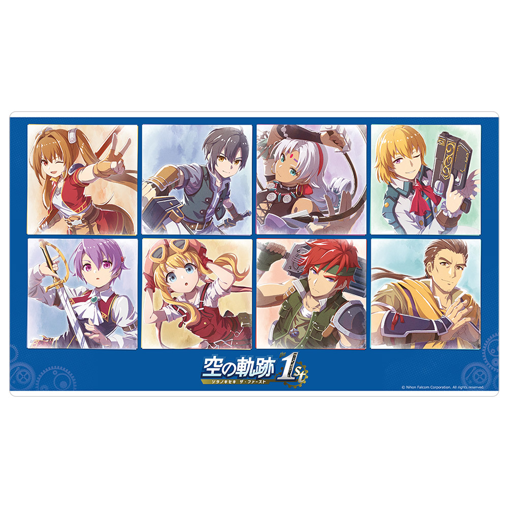 【カーテン魂】空の軌跡 the 1st ラバーマット（カウントダウンイラスト）