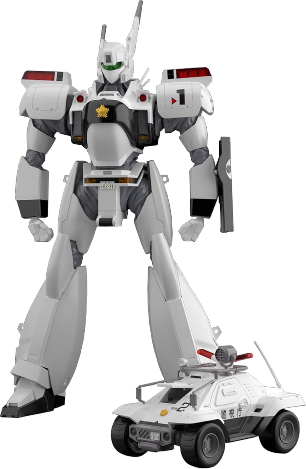 【アオシマ】機動警察パトレイバー 1/43 AV-98 イングラム1号機 + 98式特型指揮車セット