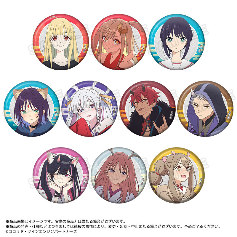 【ANICRAFT】『超かぐや姫！』 トレーディング缶バッジ BOX