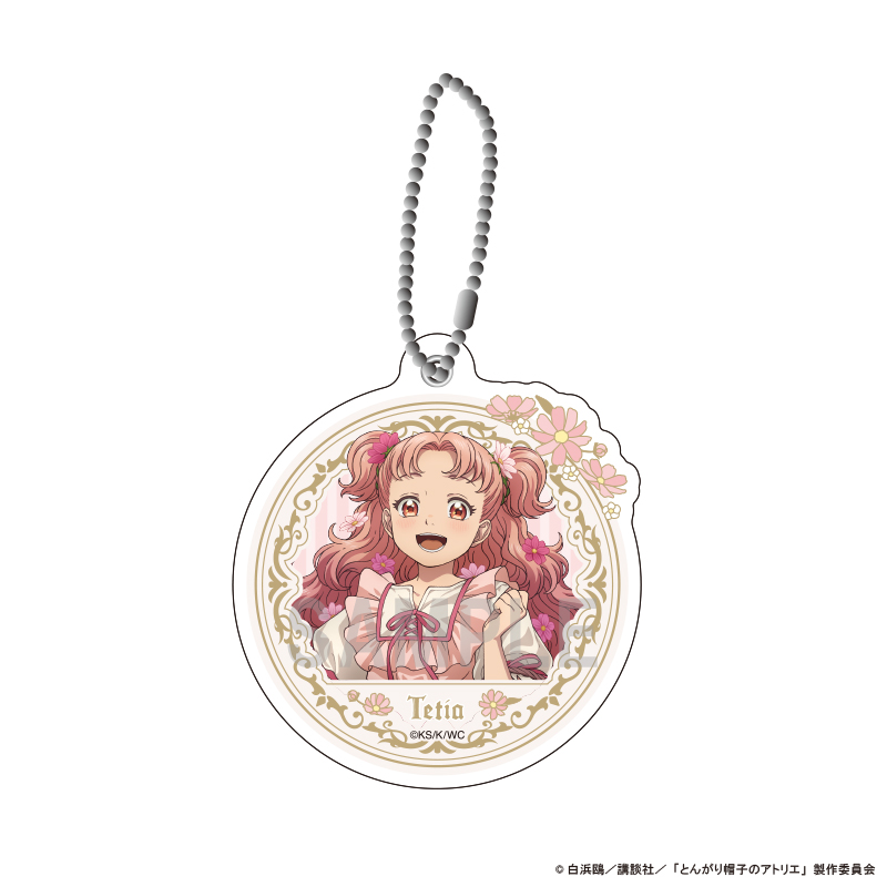 【シーワン】とんがり帽子のアトリエ アクリルスライドミラー テティア ドレスアップ＆フラワーver