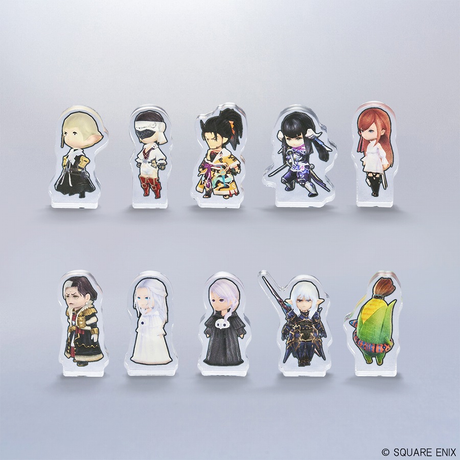 【スクウェア・エニックス】ファイナルファンタジーXIV ミニアクリルブロックコレクション Vol．2 1BOX入数：10