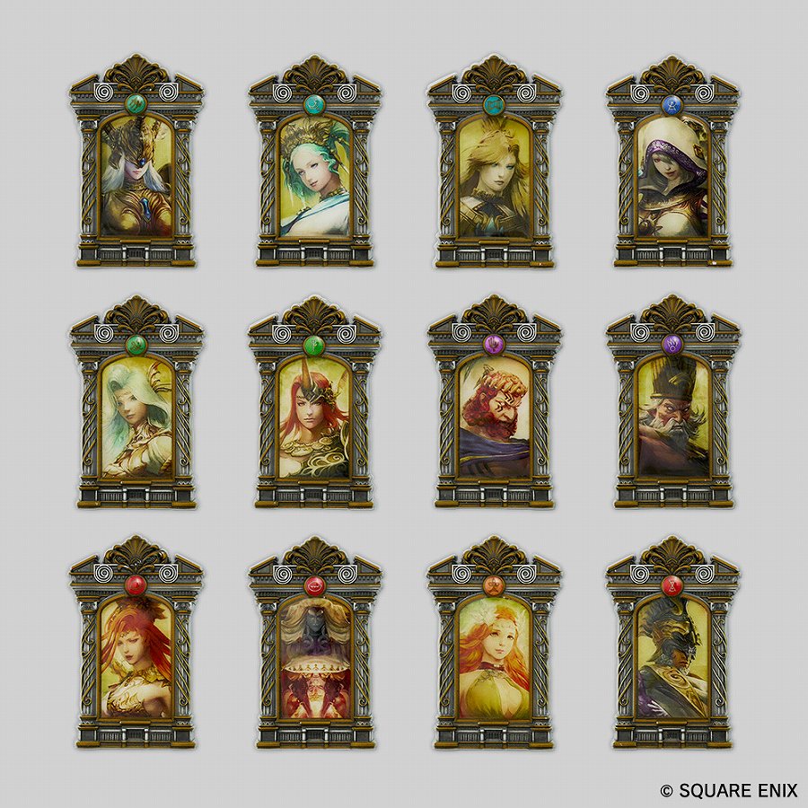【スクウェア・エニックス】ファイナルファンタジーXIV フレームマグネット ＜エオルゼア十二神＞ 1BOX入数：12
