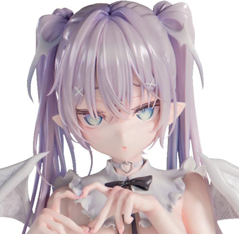 【インサイト】無人ちゃん。「白い悪魔ちゃん。」脱衣ver． 1／4スケール塗装済み完成品フィギュア