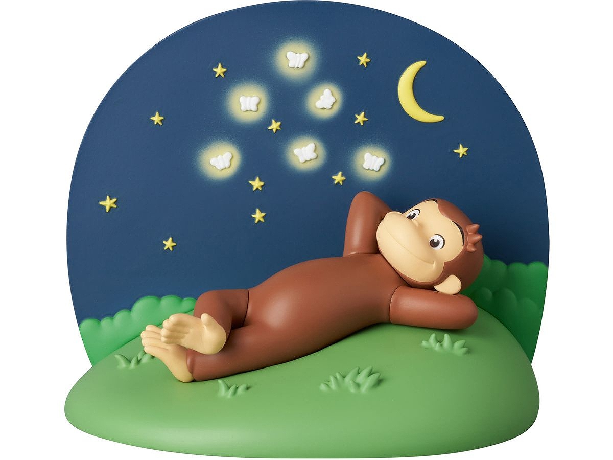 【メディコムトイ】UDF Curious George Lie Sprawled