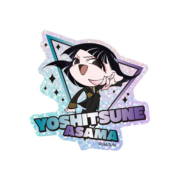 【エンスカイ】TVアニメ『日本三國』 プリズムミニステッカー 7.阿佐馬芳経B 1袋（※同一商品の入数）：6
