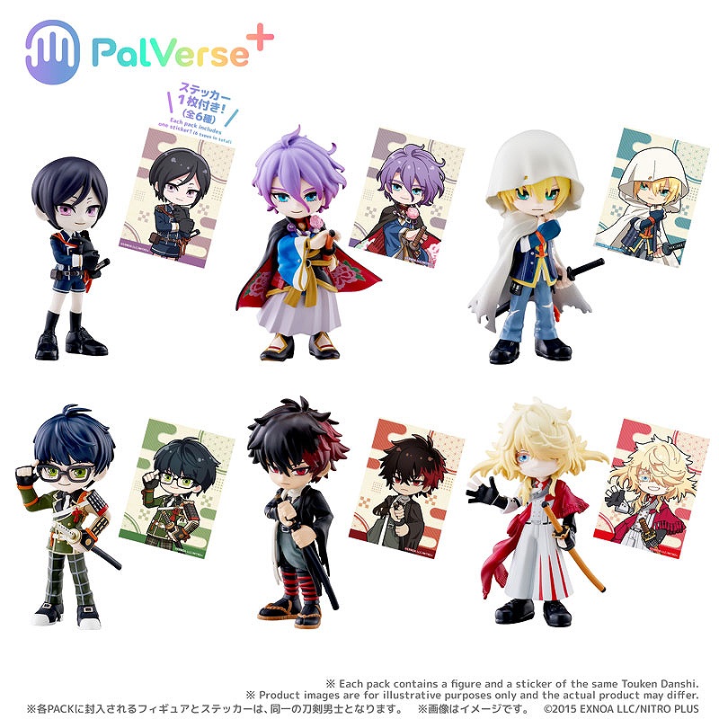 【ブシロード】PalVerse＋ 刀剣乱舞ONLINE vol.2≪全6種≫ 1BOX入数：6