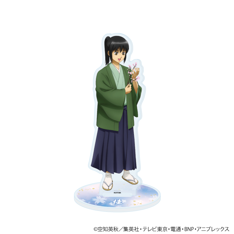 【A3】アクリルスタンド「銀魂」18/桂小太郎 お花見 幼少期ver.（描き下ろしイラスト）