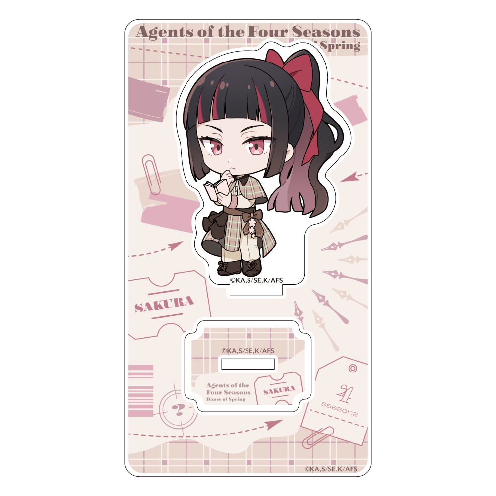 【Parflette】春夏秋冬代行者 春の舞 アクリルスタンド（姫鷹さくら/探偵）