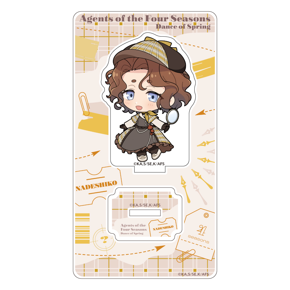 【Parflette】春夏秋冬代行者 春の舞 アクリルスタンド（祝月撫子/探偵）