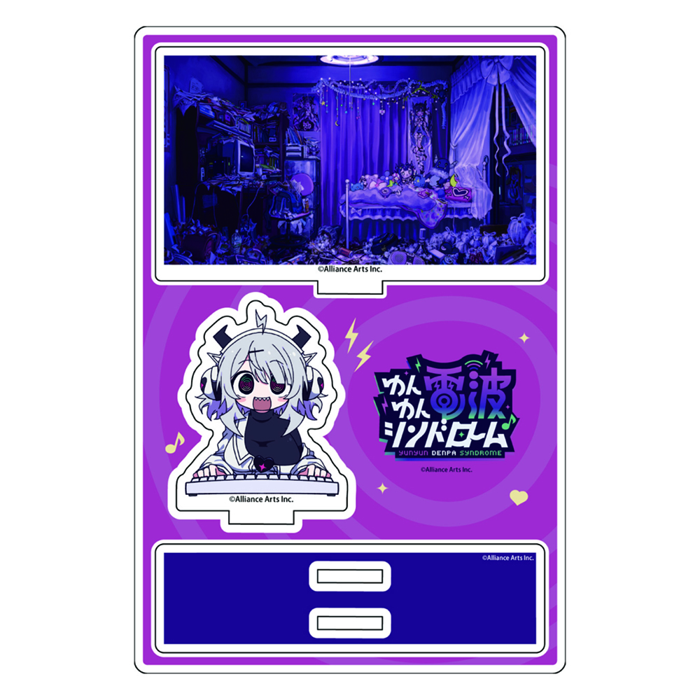 【カーテン魂】ゆんゆん電波シンドローム ジオラマアクリルスタンド（Qちゃん）