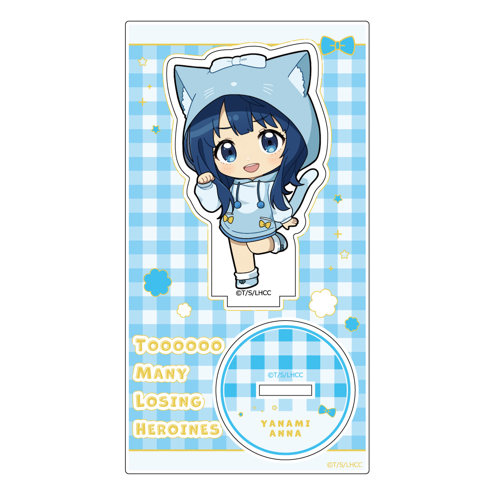 【カーテン魂】負けヒロインが多すぎる！ アクリルスタンド（八奈見杏菜/ケモミミパーカー）