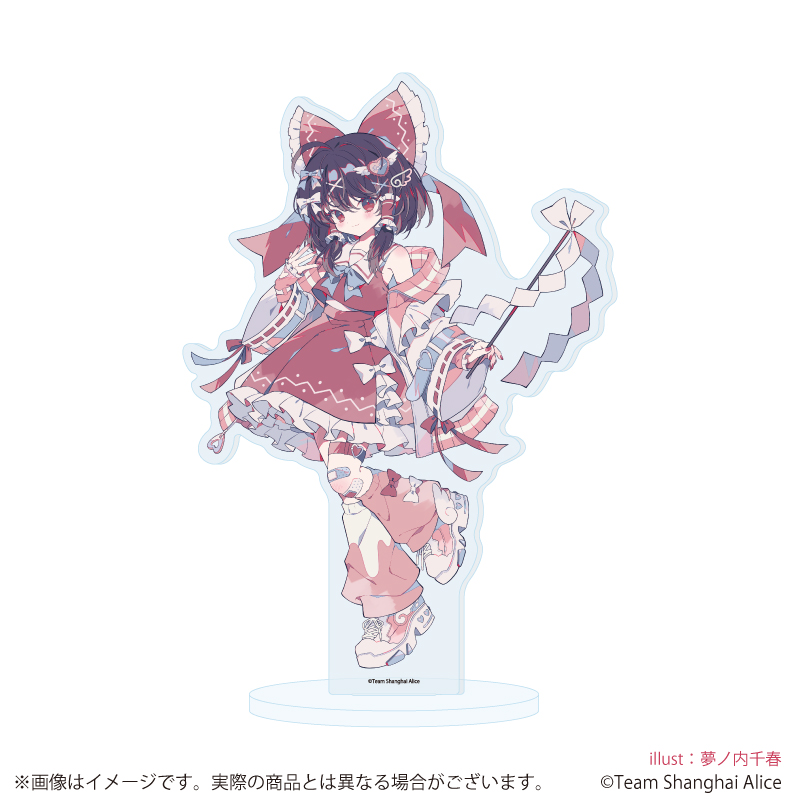 【A3】アクリルスタンド「東方Project」25/博麗霊夢 天使界隈ver.（描き起こしイラスト）