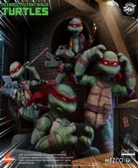 【メズコトイズ】ワン12コレクティブ/ TMNT ティーンエイジ・ミュータント・ニンジャ・タートルズ： タートルズ 1/12 アクションフィギュア ボックスセット リダックス・オブ・オリジナル ver
