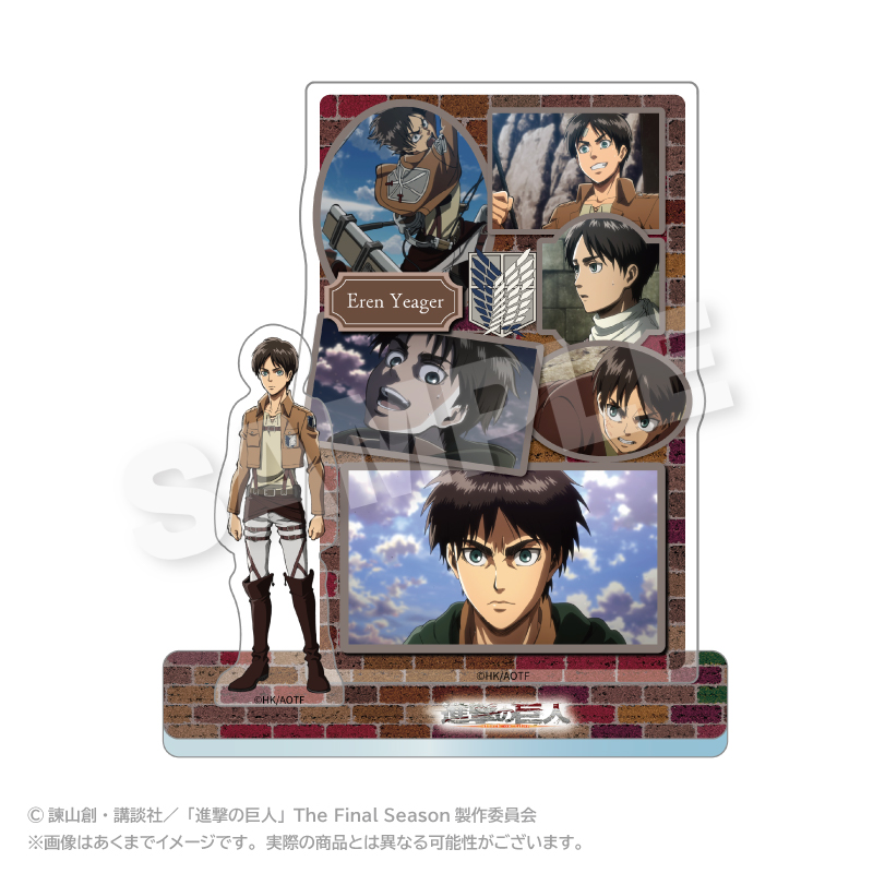 【ステラノーツ】進撃の巨人 メモリーズアクリルマスコット エレン・イェーガー