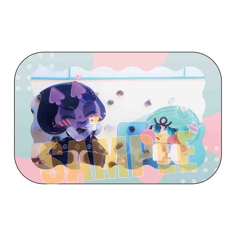 【ベルハウス】メモリーズスクエア缶バッジ キャンディーカリエス/アメ＆カリエス