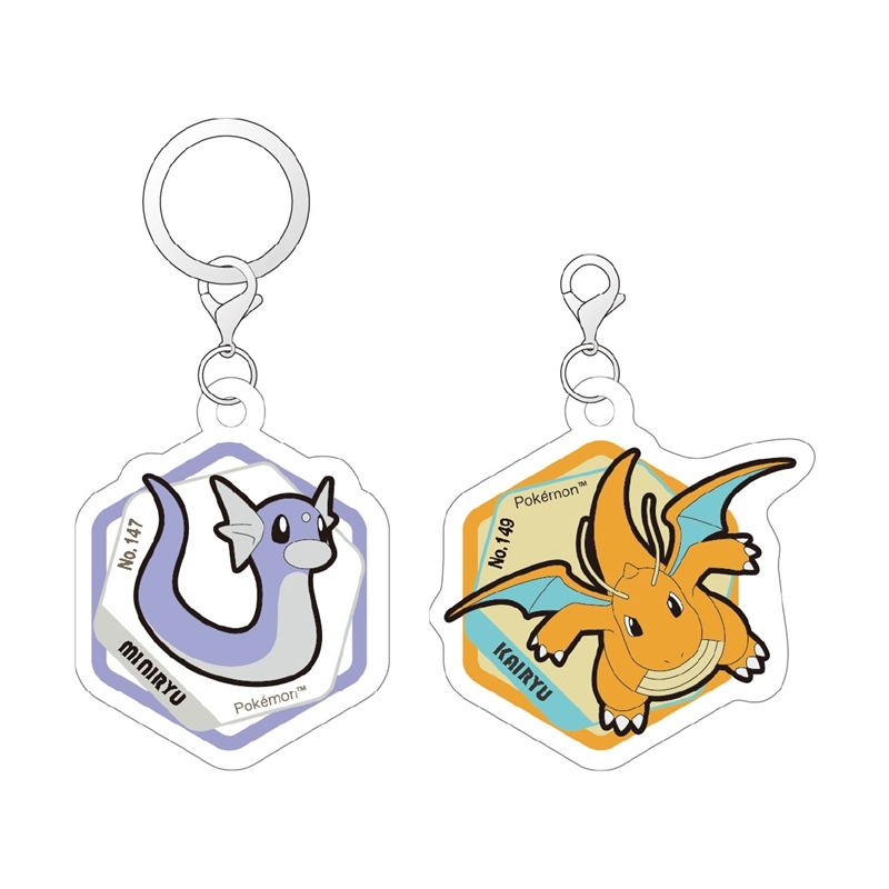 【アイアップ】ポケモン アクリルマーカーチャームセット vol.5 ミニリュウ＆カイリュー