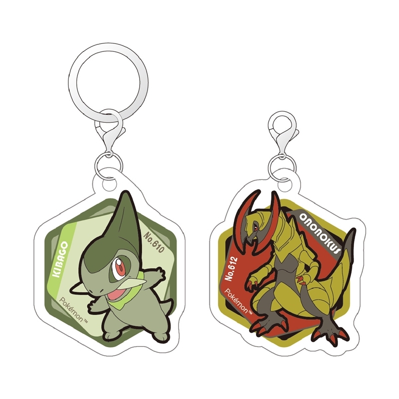 【アイアップ】ポケモン アクリルマーカーチャームセット vol.5 キバゴ＆オノノクス