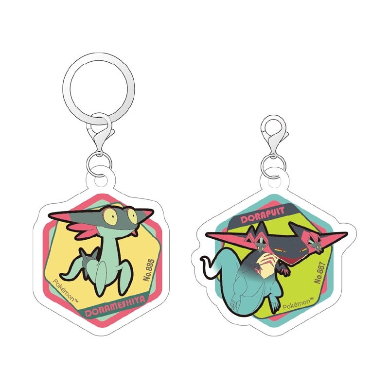 【アイアップ】ポケモン アクリルマーカーチャームセット vol.5 ドラメシヤ＆ドラパルト