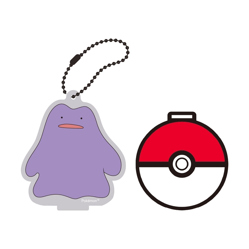 【アイアップ】ポケモン スタンドコースターキーチェーン メタモン