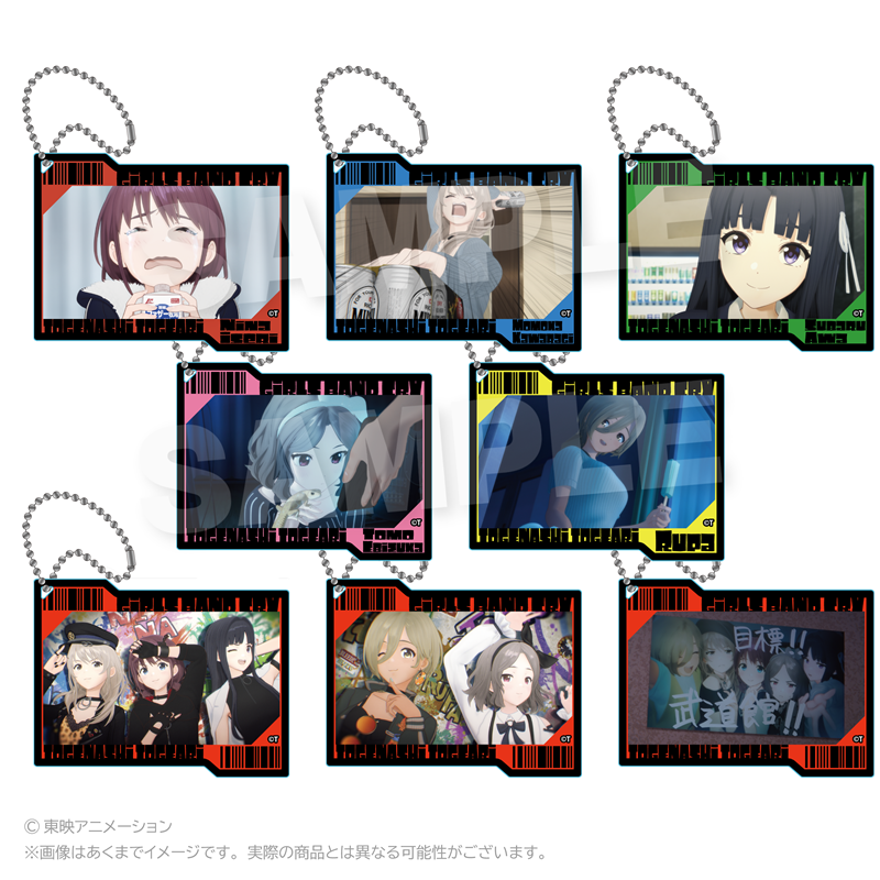 【Y Line】ガールズバンドクライ トレーディング場面写アクリルキーホルダー 1BOX入数：8