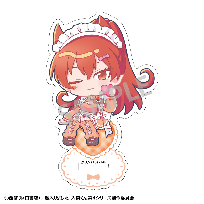 【カミオジャパン】魔入りました！入間くん ミニアクリルスタンド アザゼル・アメリ/ジャージメイド 描き起こし