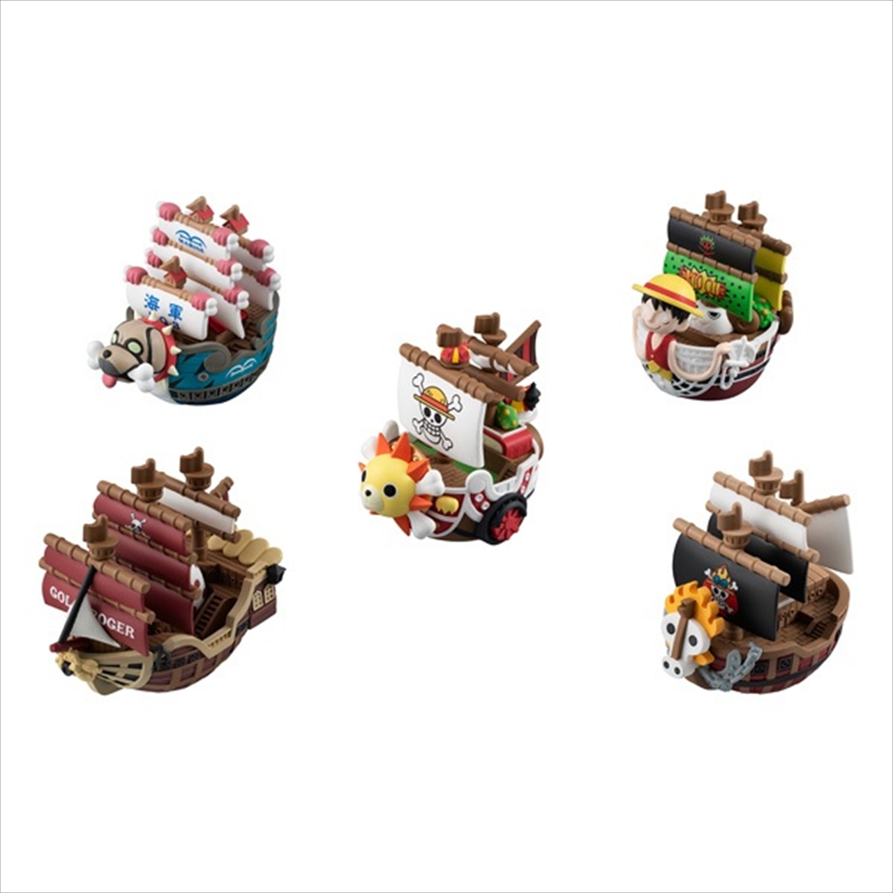 【メガハウス】ゆらコレシリーズ ワンピース グランドラインコレクションVol.3 1BOx入数：6