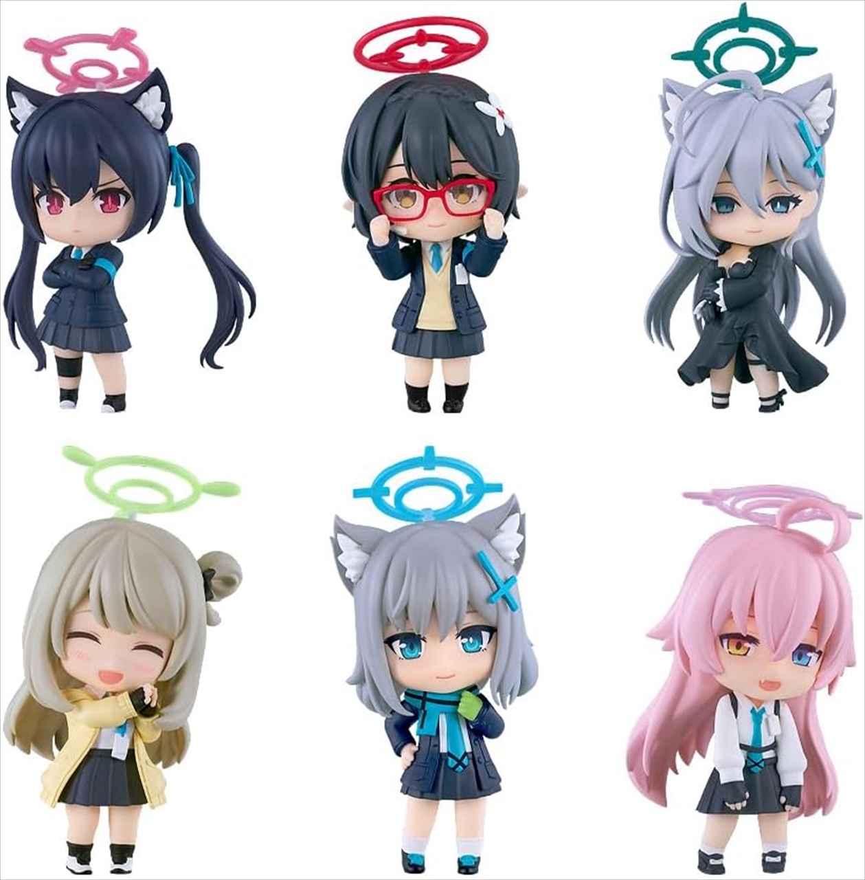 【グッドスマイルカンパニー】ねんどろいどさぷらいず ブルーアーカイブ -Blue Archive- ブルーアーカイブ -Blue Archive- 1BOX入数：6