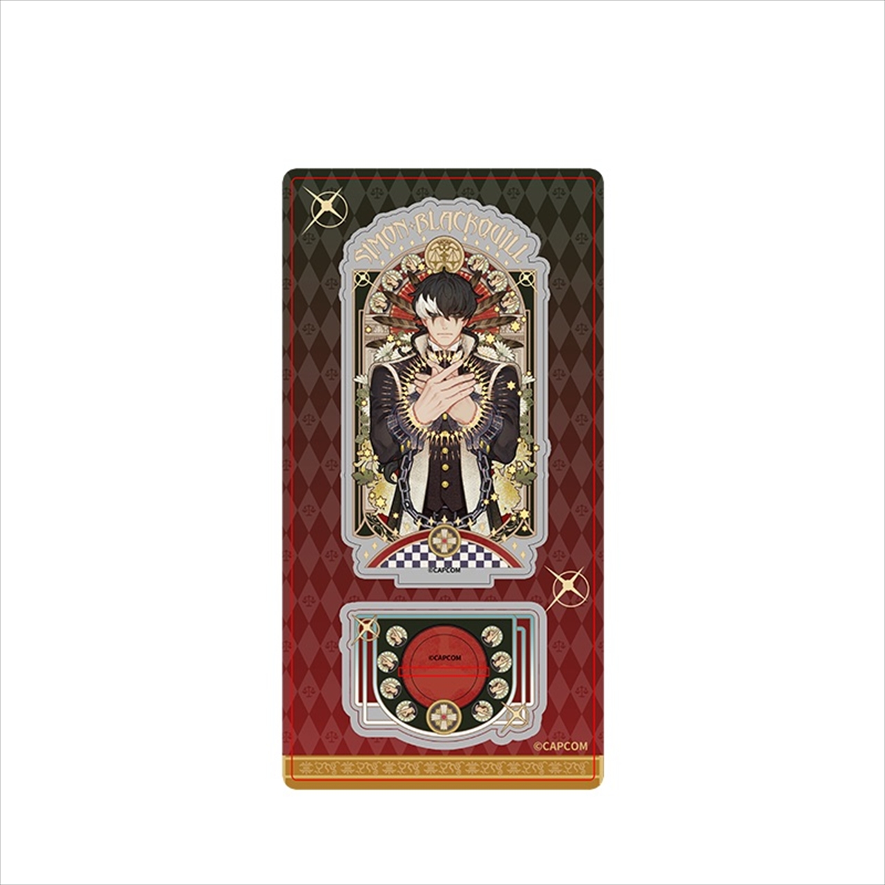 【KUMAGUZI】逆転裁判 ミュシャ風シリーズ アクリルスタンド 夕神迅
