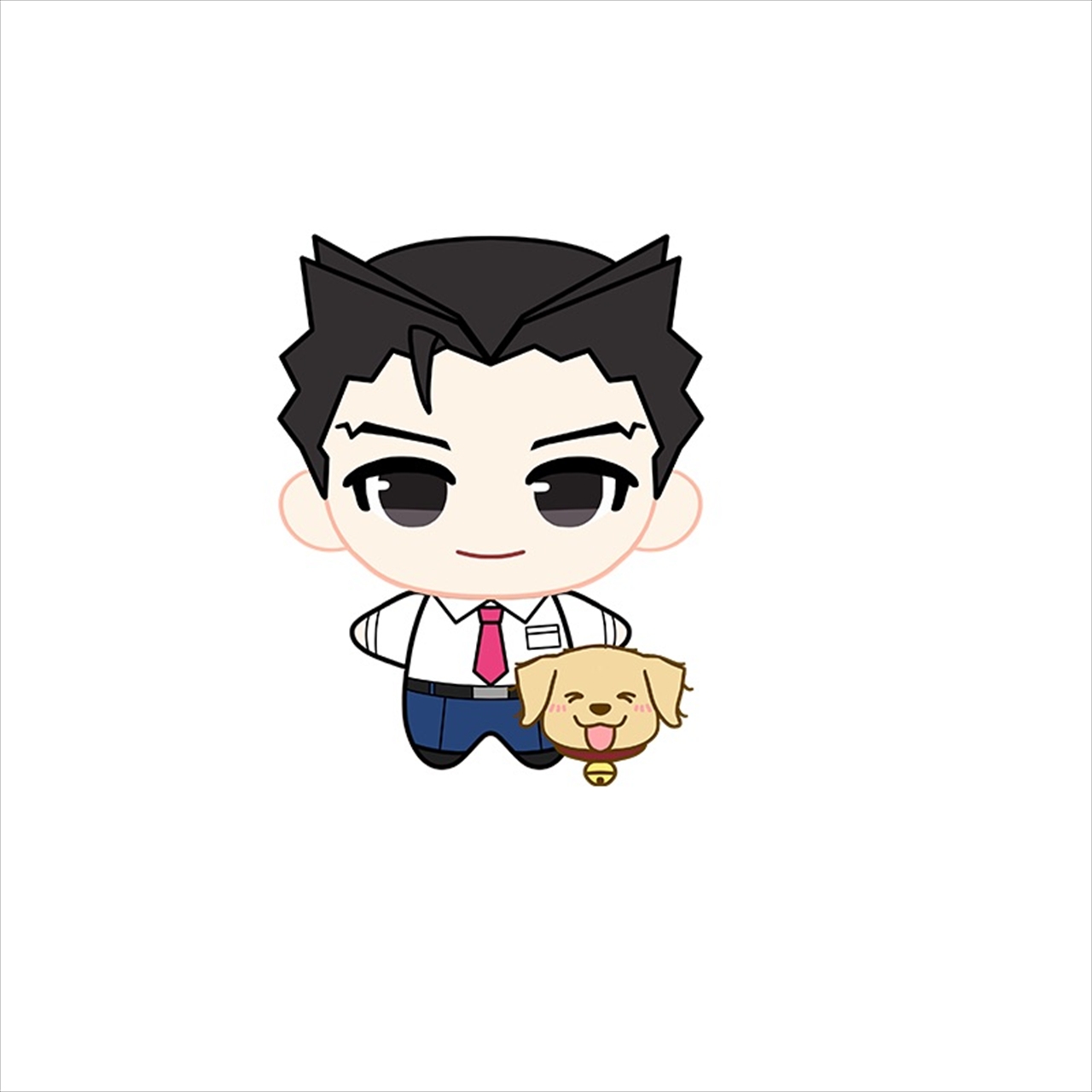 【KUMAGUZI】逆転裁判 ぬいぐるみ 成歩堂龍一