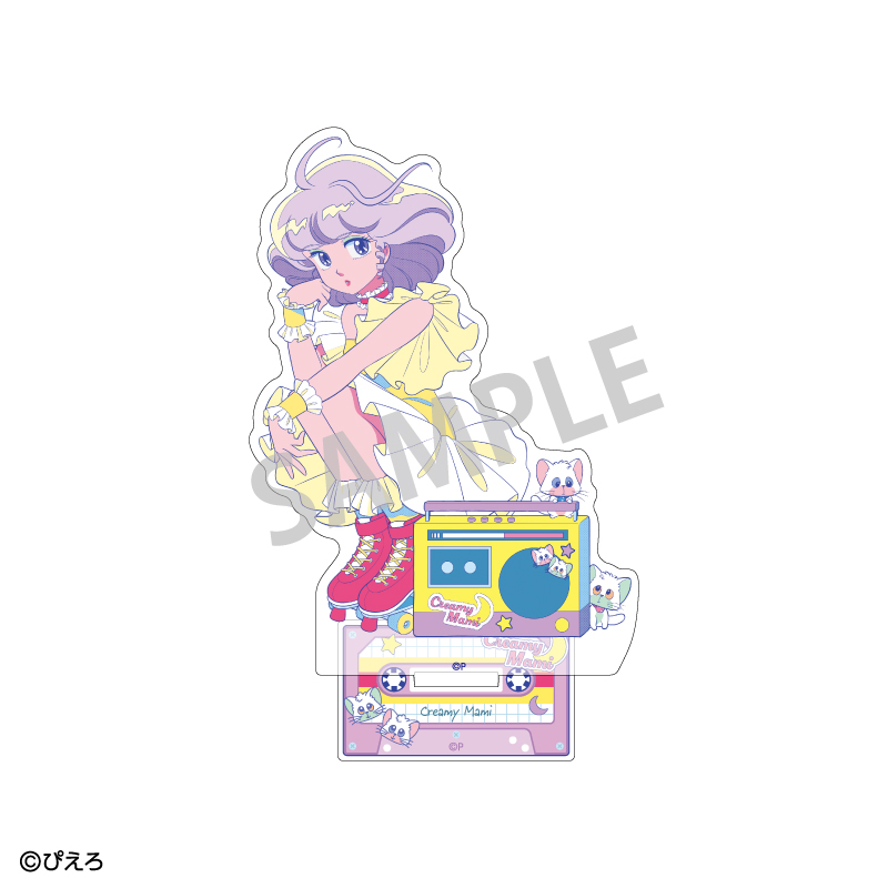 【カミオジャパン】魔法の天使クリィミーマミ×魔法のプリンセスミンキーモモ アクリルスタンド 魔法の天使クリィミーマミB/レトロテイスト