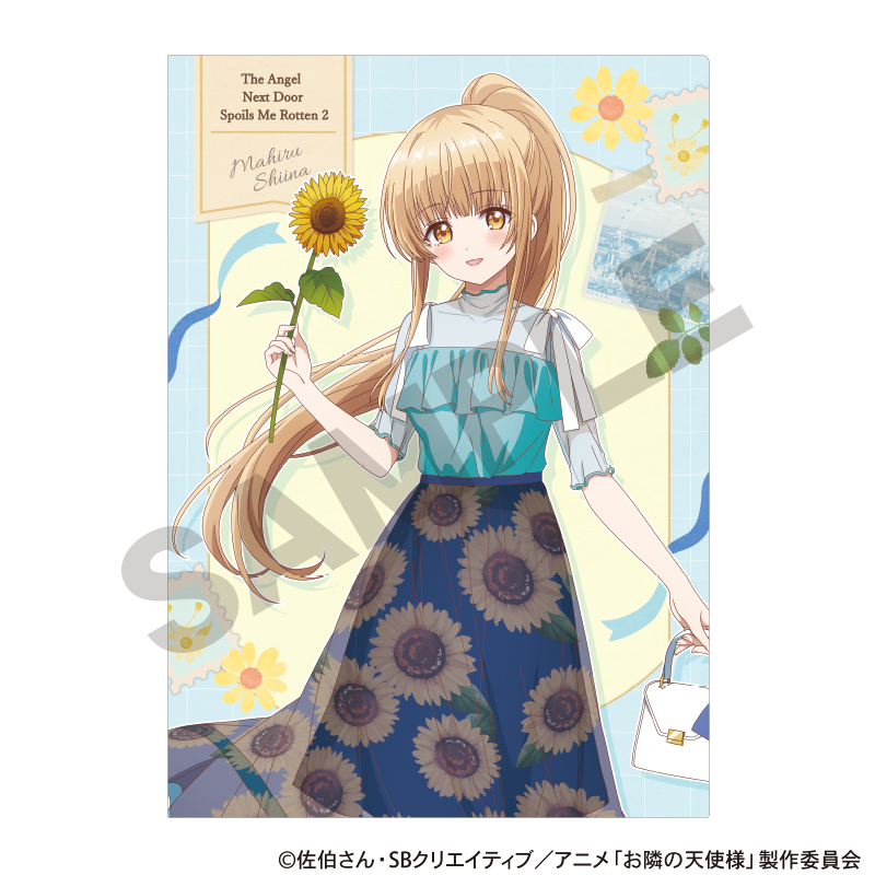 【クラックス】お隣の天使様にいつの間にか駄目人間にされていた件2 シングルクリアファイル 椎名真昼 四季の彩り 夏