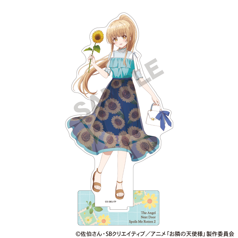 【クラックス】お隣の天使様にいつの間にか駄目人間にされていた件2 アクリルスタンド 椎名真昼 四季の彩り 夏