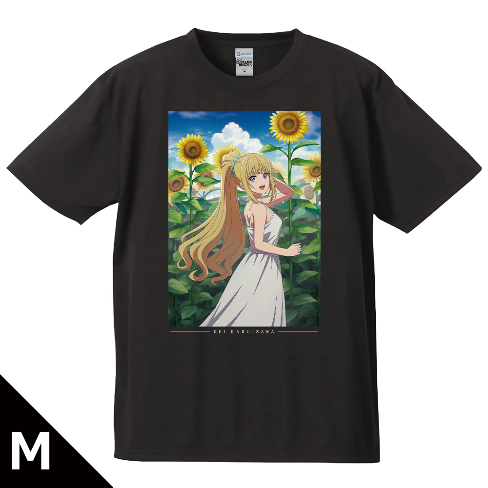 【アズメーカー】ようこそ実力至上主義の教室へ Tシャツ 軽井沢恵 vol.2 Mサイズ
