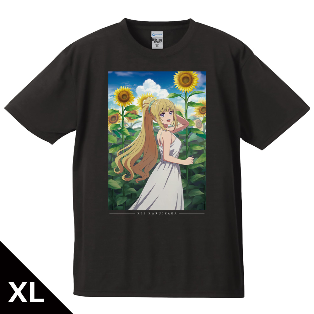 【アズメーカー】ようこそ実力至上主義の教室へ Tシャツ 軽井沢恵 vol.2 XLサイズ