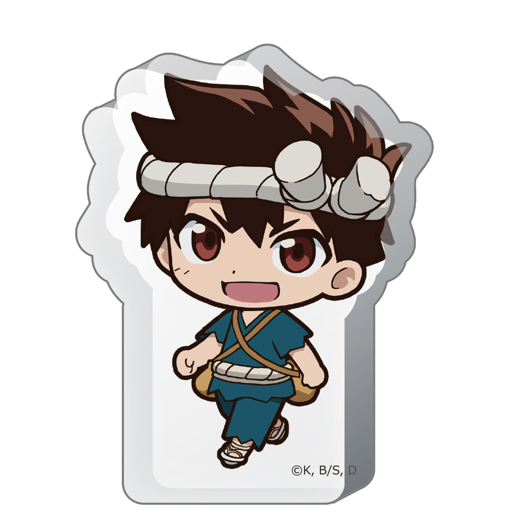 【アズメーカー】Dr.STONE ついてっく厚みアクリルスタンド クロム