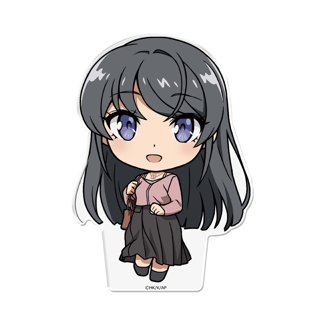 【アズメーカー】青春ブタ野郎シリーズ ぷにこれ！アクリルフィギュア（スタンド付） 桜島麻衣