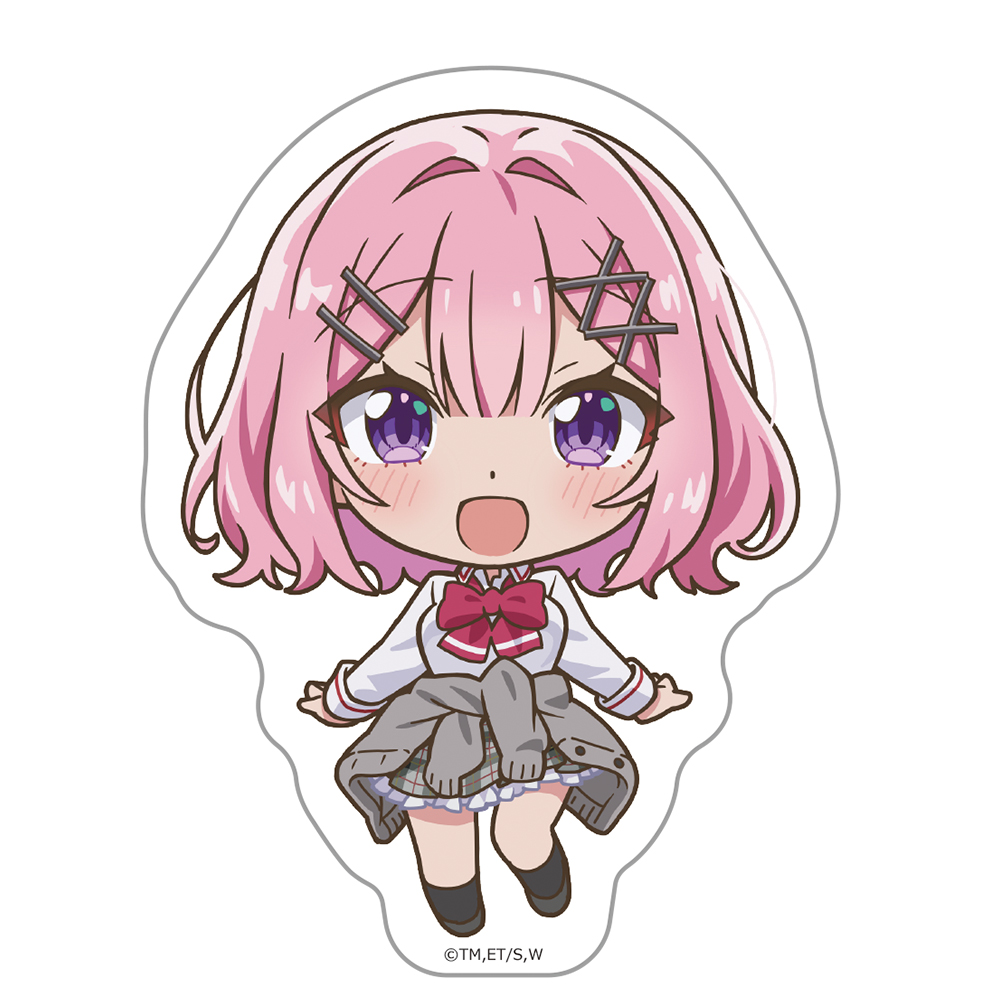 【アズメーカー】わたしが恋人になれるわけないじゃん、ムリムリ！（※ムリじゃなかった！？） ダイカットステッカー 甘織 れな子