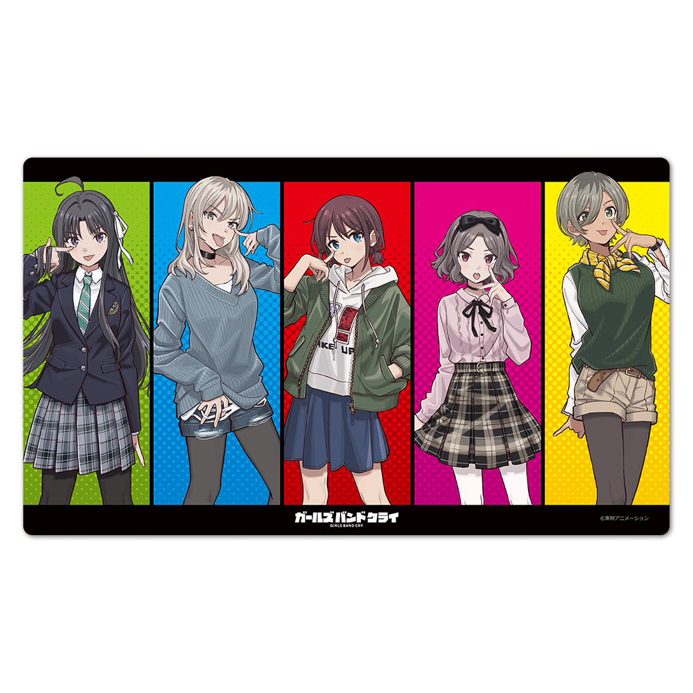【アズメーカー】ガールズバンドクライ キャラクターラバーマット トゲナシトゲアリ vol.3