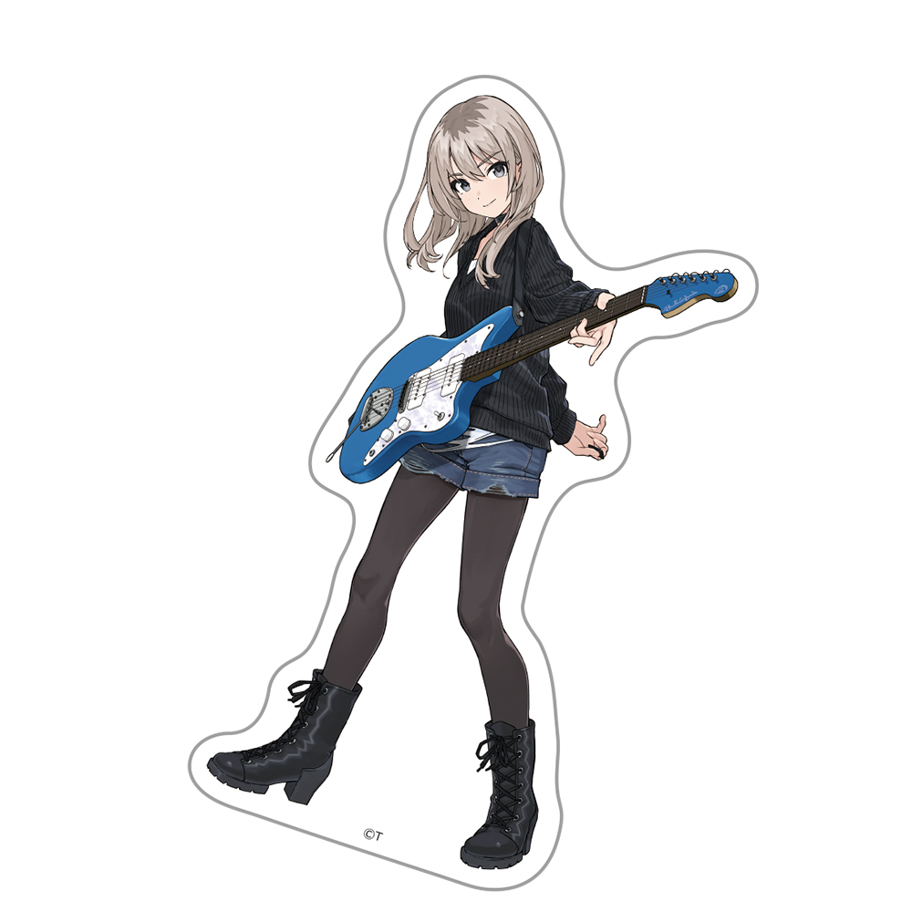 【アズメーカー】ガールズバンドクライ ダイカットステッカー 河原木 桃香 vol.4