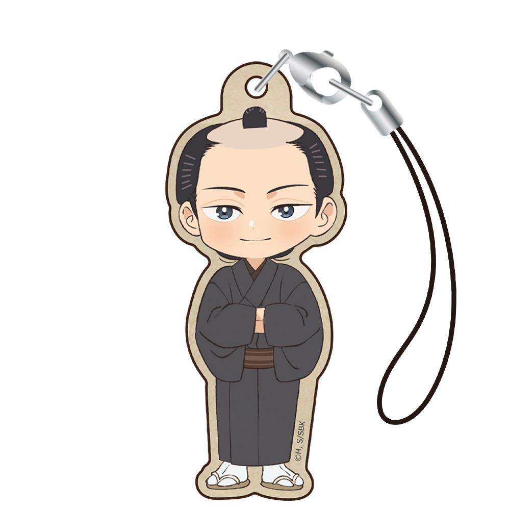 【アズメーカー】しゃばけ 木札ストラップ 仁吉