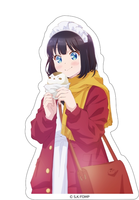 【EMTスクエアード】「メイドさんは食べるだけ」ダイカットステッカー スズメA