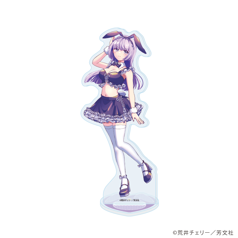 【A3】アクリルスタンド「三者三葉」01/西川葉子（描き下ろしイラスト）