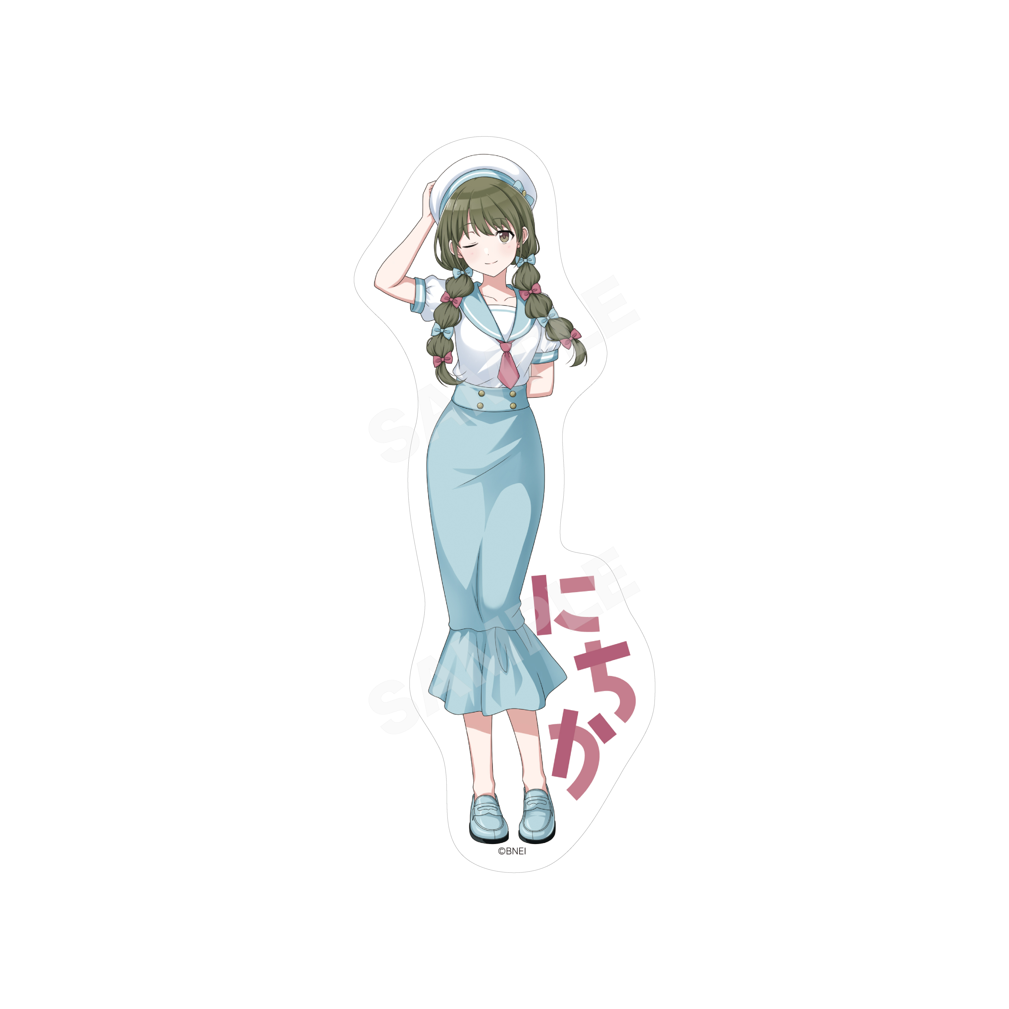 【CS.FRONT】アイドルマスター シャイニーカラーズ パステルマリンルックver. ステッカー /04 七草 にちか