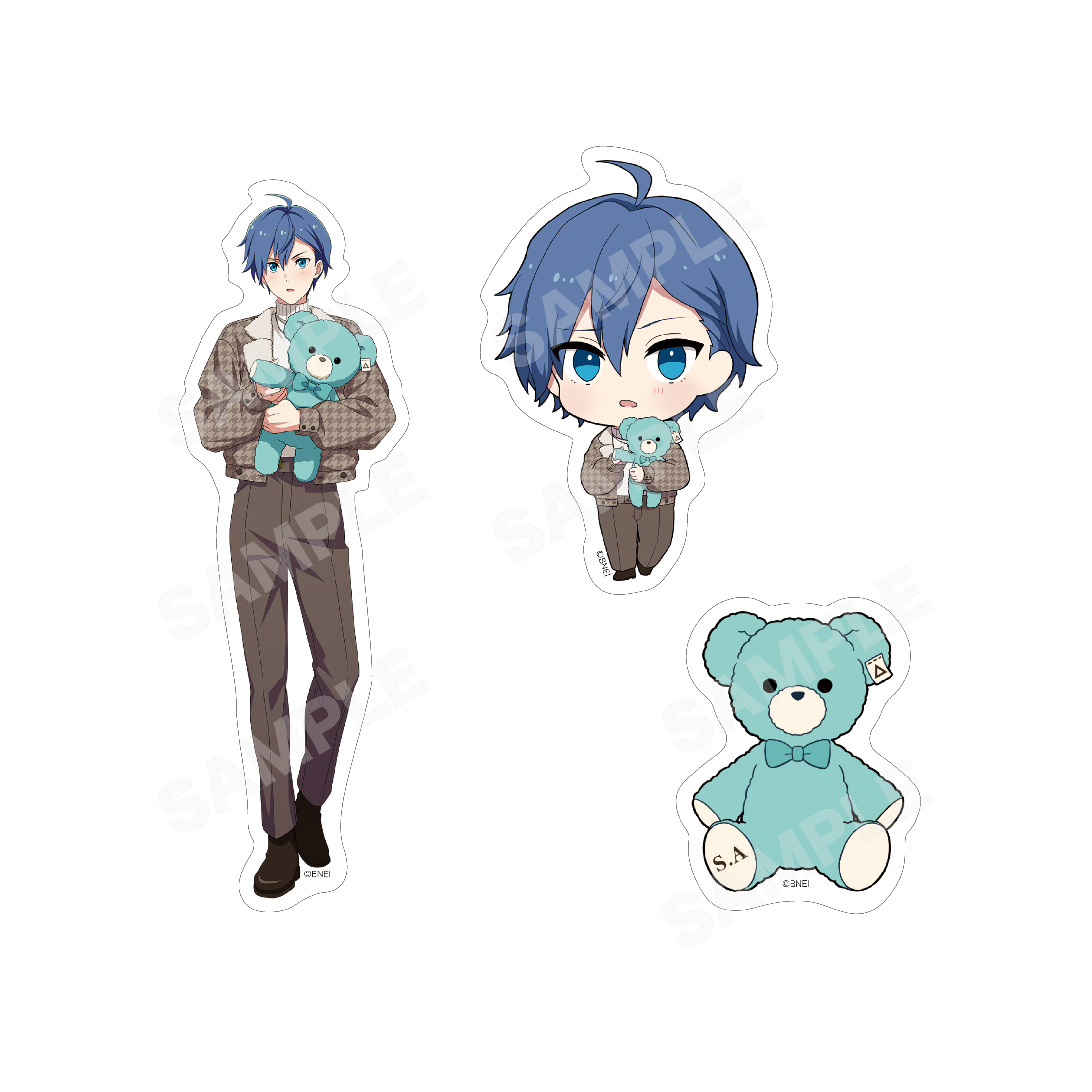 【CS.FRONT】アイドルマスター SideM Teddy＇s Collection ステッカー（3枚セット） /06 天峰秀
