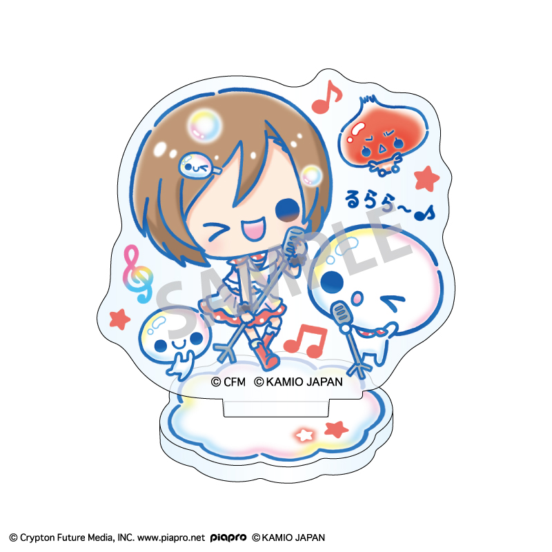 【カミオジャパン】初音ミク×ぷくぷくあわわちゃん ミニアクリルスタンド MEIKO