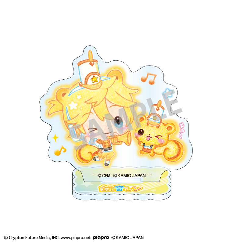 【カミオジャパン】初音ミク×Happy March ミニアクリルスタンド 鏡音レン