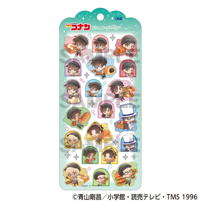 【クラックス】名探偵コナン ドロップジェリーシール きゃらペコ ベーカリー